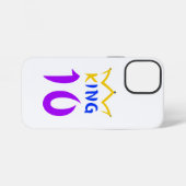 Koning 10 iPhone hoesje (Achterkant horizontaal)