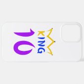 koning 10 iPhone hoesje (Achterkant horizontaal)