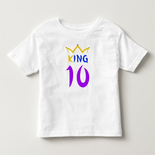 koning 10 kinder shirts (Voorkant)