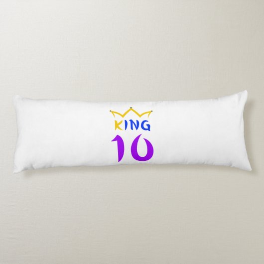koning 10 lichaamskussen (Achterkant)