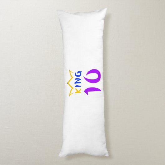 koning 10 lichaamskussen (Achterkant (Verticaal))