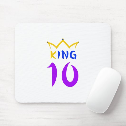 koning 10 muismat (Met muis)