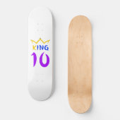 koning 10 persoonlijk skateboard (Voorkant)