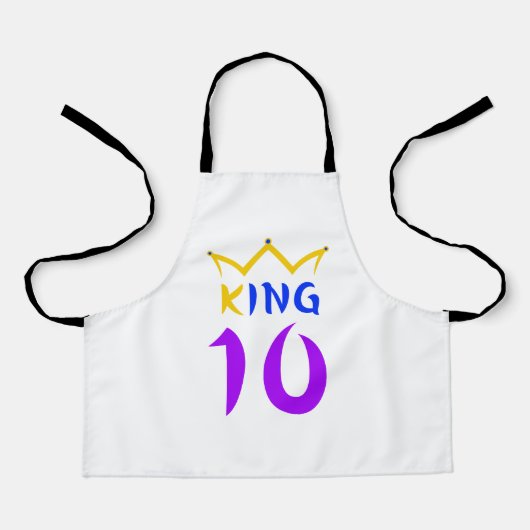 koning 10 schort (Voorkant)