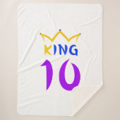 koning 10 sherpa deken (Voorkant)