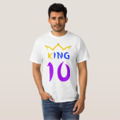 koning 10 t-shirt (Voorkant volledig)