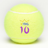 koning 10 tennisballen (Achterkant)