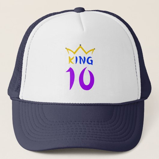 koning 10 trucker pet (Voorkant)