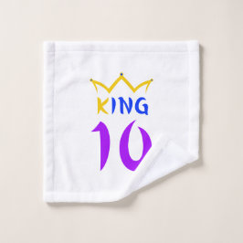 koning 10 washandje