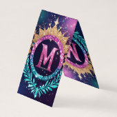 Koning aanpassen visitekaartje (Achterkant)