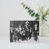 Koning Albert en koningin Elizabeth Gent expo 1913 Briefkaart (Staand voorkant)