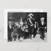 Koning Albert en koningin Elizabeth Gent expo 1913 Briefkaart (Voorkant / Achterkant)