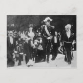 Koning Albert en koningin Elizabeth Gent expo 1913 Briefkaart (Voorkant)