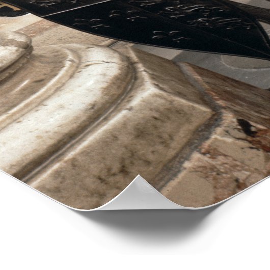 Koning Arthur, beeld van de graftombe van Maximili Poster (Hoek)