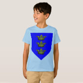 Koning Arthur Coat of Arms T-shirt (Voorkant volledig)