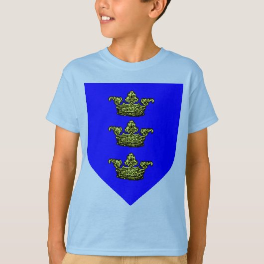 Koning Arthur Coat of Arms T-shirt (Voorkant)