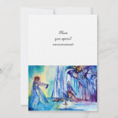 KONING ARTHUR, DAME VAN HET MEER EN EXCALIBUR linn Kaart (Achterkant)