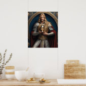 Koning Arthur en de Heilige Graal Poster (Keuken)