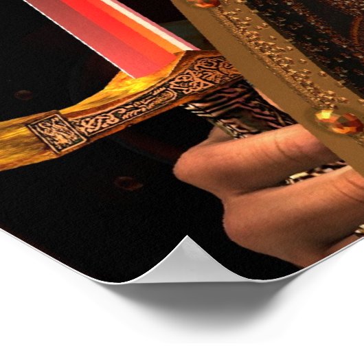 Koning Arthur en de Heilige Gral Poster (Hoek)