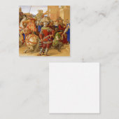 Koning Arthur en de Ridders van de Ronde Tafel Informatiekaartje (Voorkant / Achterkant)