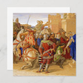 Koning Arthur en de Ridders van de Ronde Tafel Kaart (Voorkant / Achterkant)