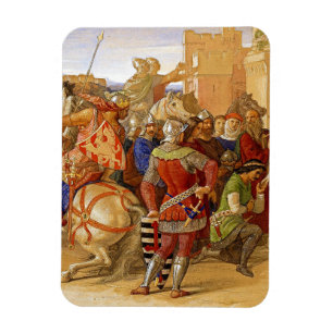Koning Arthur en de Ridders van de Ronde Tafel Magneet
