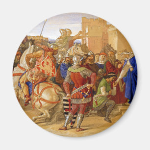 Koning Arthur en de Ridders van de Ronde Tafel Magneet