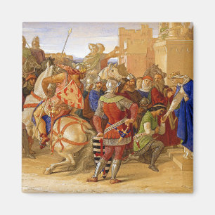 Koning Arthur en de Ridders van de Ronde Tafel Magneet