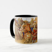 Koning Arthur en de Ridders van de Ronde Tafel Mok (Voorkant links)