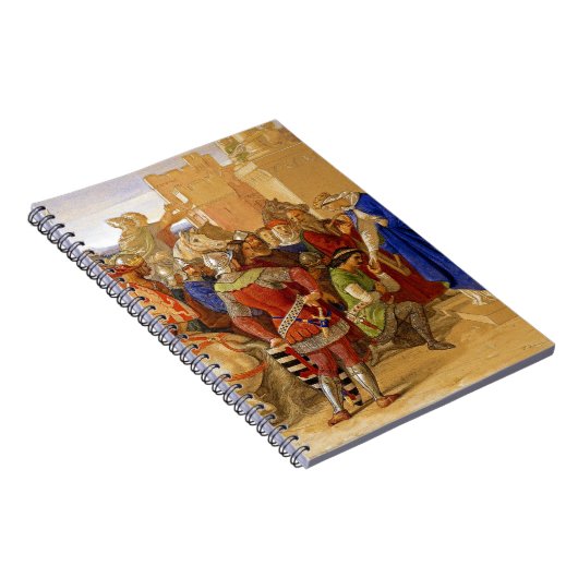 Koning Arthur en de Ridders van de Ronde Tafel Notitieboek (Rechterzijde)