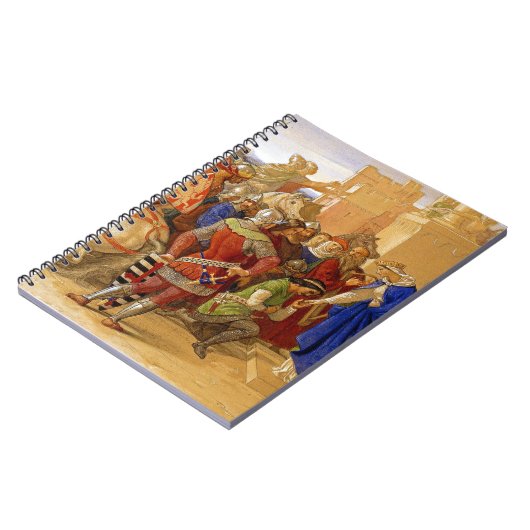 Koning Arthur en de Ridders van de Ronde Tafel Notitieboek (Linkerzijde)