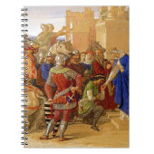Koning Arthur en de Ridders van de Ronde Tafel Notitieboek (Voorkant)