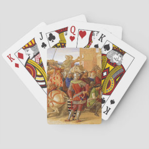 Koning Arthur en de Ridders van de Ronde Tafel Pokerkaarten