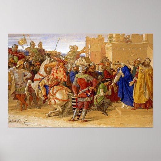 Koning Arthur en de Ridders van de Ronde Tafel Poster (Voorkant)