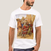 Koning Arthur en de Ridders van de Ronde Tafel T-shirt (Voorkant)
