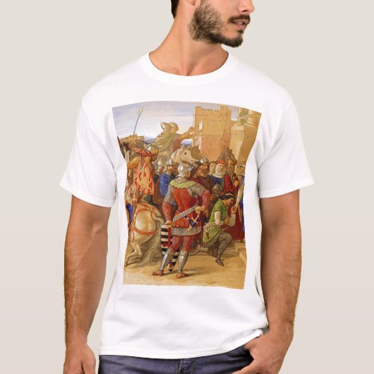 Koning Arthur en de Ridders van de Ronde Tafel T-shirt (Voorkant)