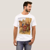 Koning Arthur en de Ridders van de Ronde Tafel T-shirt (Voorkant volledig)