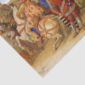 Koning Arthur en de Ridders van de Ronde Tafel Tissuepapier (Detail)