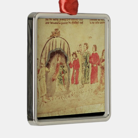 Koning Arthur en zijn rechtbank uit de Romeinse Metalen Ornament (Rechts)