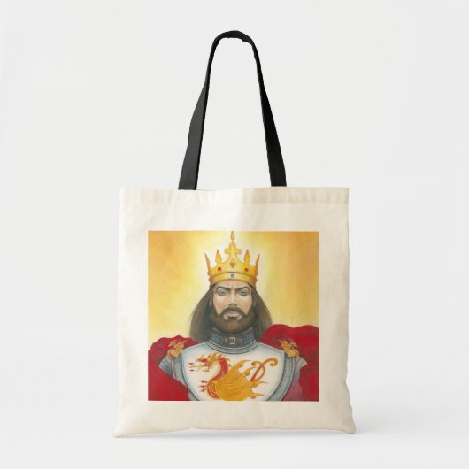 Koning Arthur Tote Bag (Voorkant)