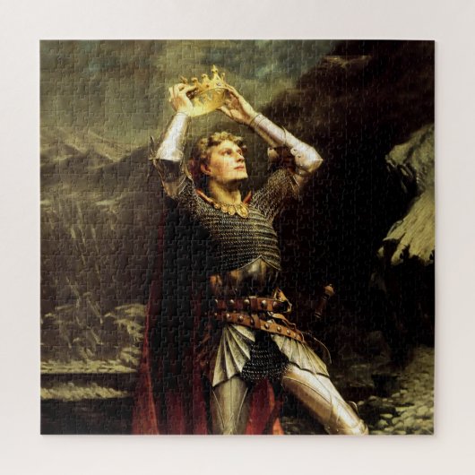 Koning Arthur van Charles Ernest Butler Legpuzzel (Verticaal)