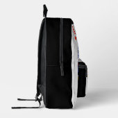 koning bedrukte rugzak (Links)