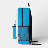 koning bedrukte rugzak (Rechts)