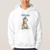 koning beer trui hoodie (Voorkant)