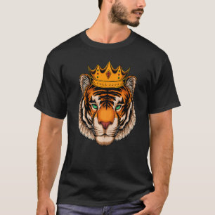Koning Bengaalse Tijger Kat T-shirt