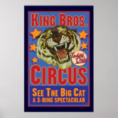 Koning Bros. Circus Poster (Voorkant)