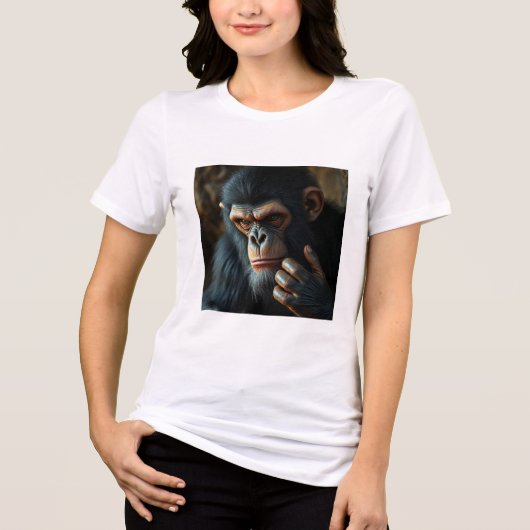 Koning Caesar Tri-Blend Shirt (Voorkant)