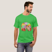 Koning Cake Waterverf T-shirt (Voorkant volledig)