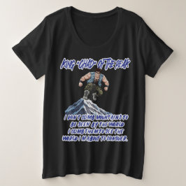 KONING ‘CHAD’ VAN DE PEAK” GROTE MAAT T-SHIRT