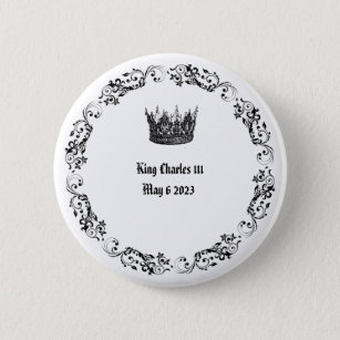 Koning Charles 111, 6 mei 2023 Coronation Button